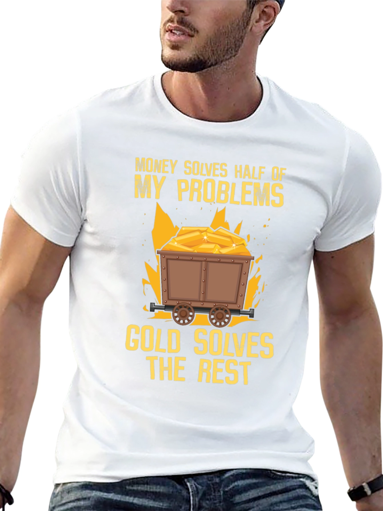 Money Solves Half Gold Solves Rest T-Shirt