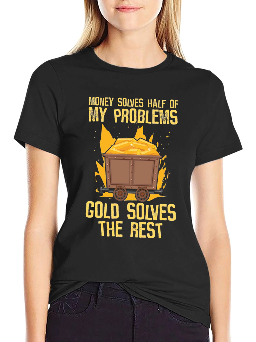 Money Solves Half Gold Solves Rest T-Shirt