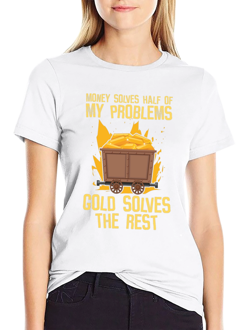 Money Solves Half Gold Solves Rest T-Shirt