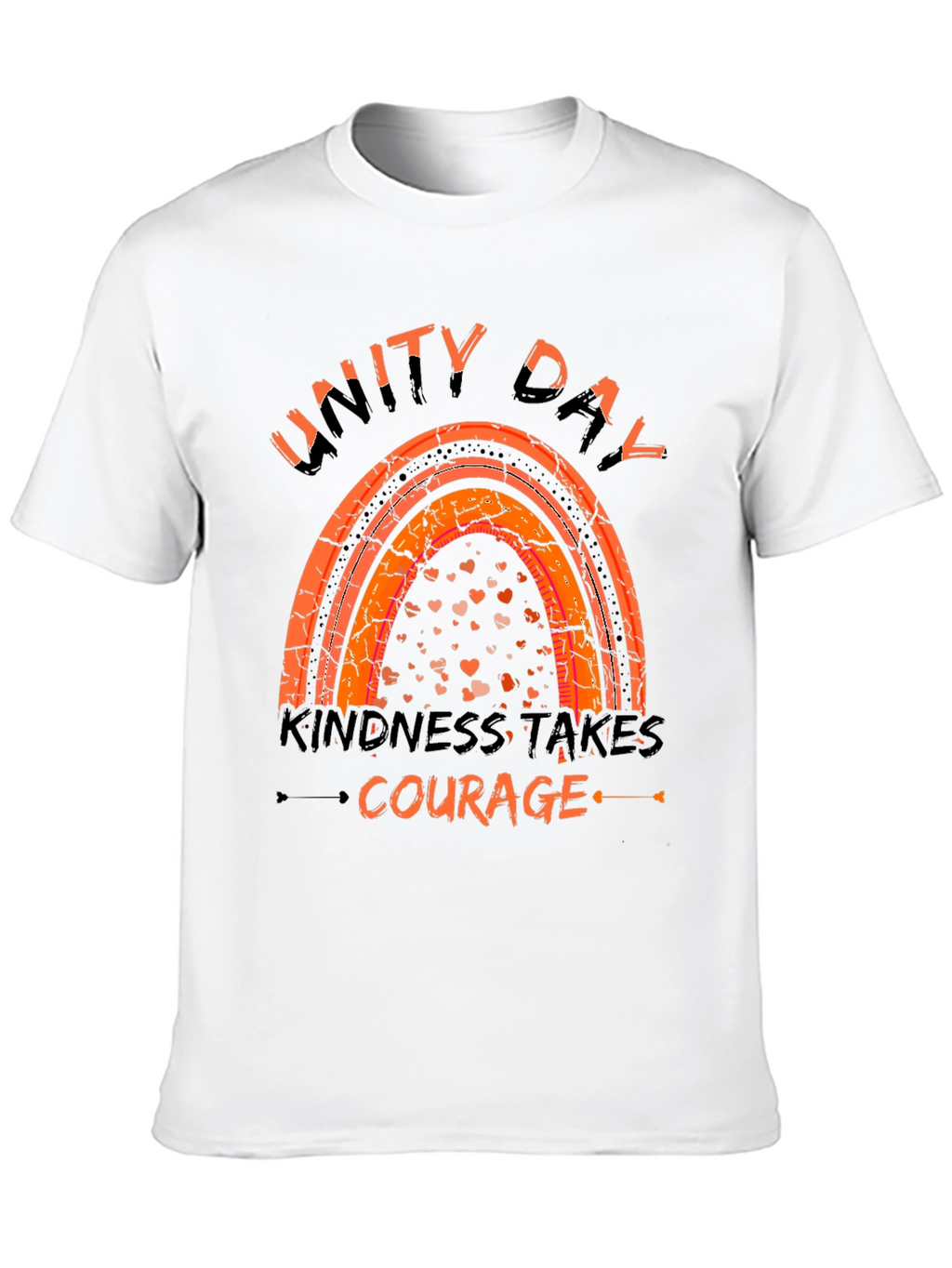 Unity Day Kindness Takes Courage Graphic T-Shirt