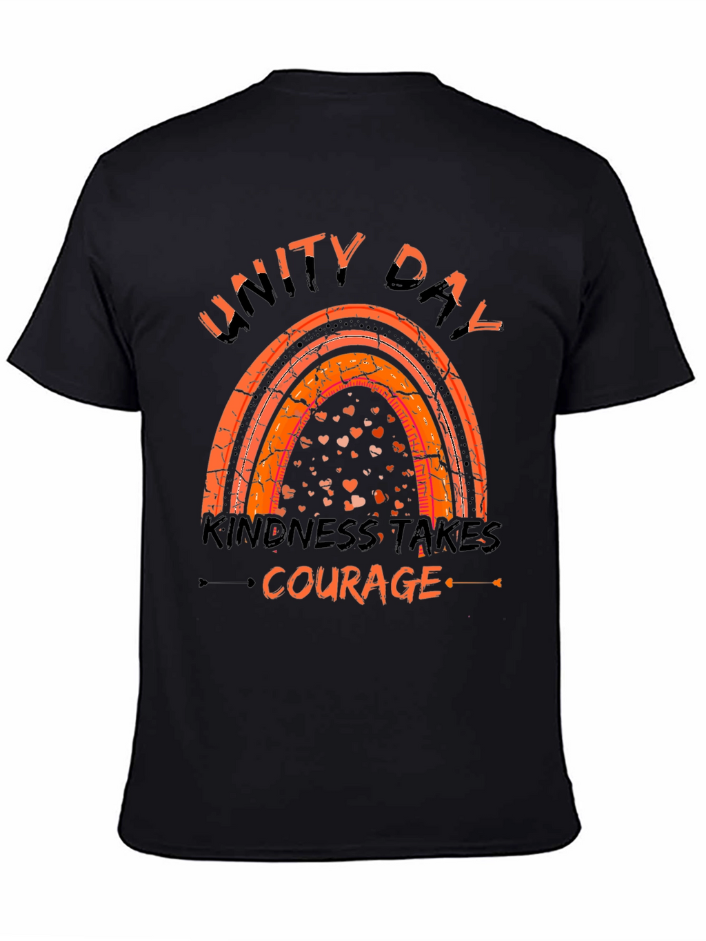 Unity Day Kindness Takes Courage Graphic T-Shirt