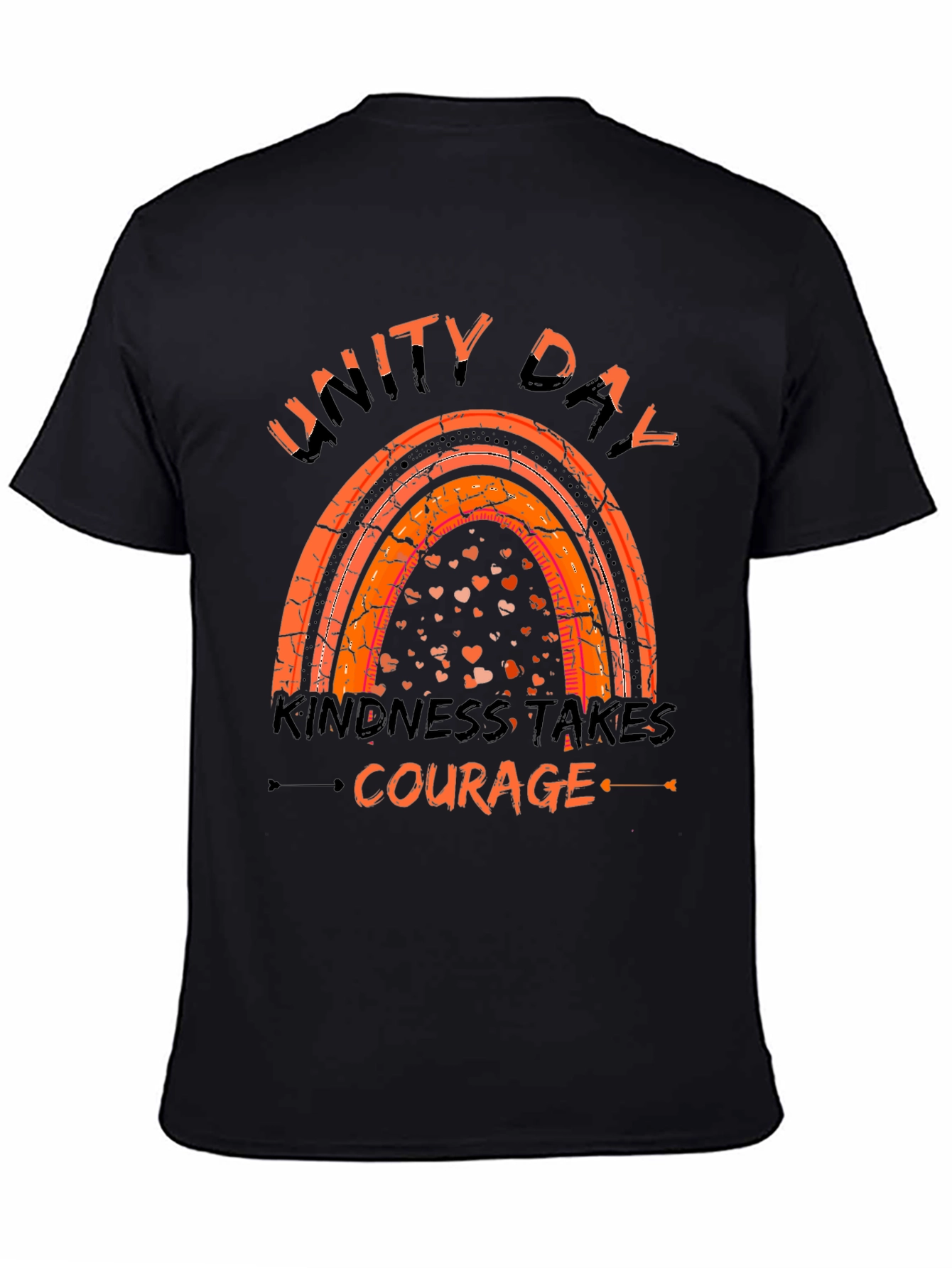 Unity Day Kindness Takes Courage Graphic T-Shirt