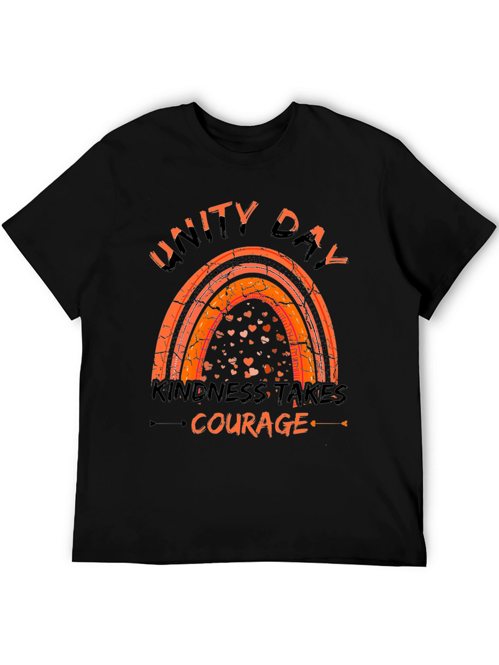 Unity Day Kindness Takes Courage Graphic T-Shirt
