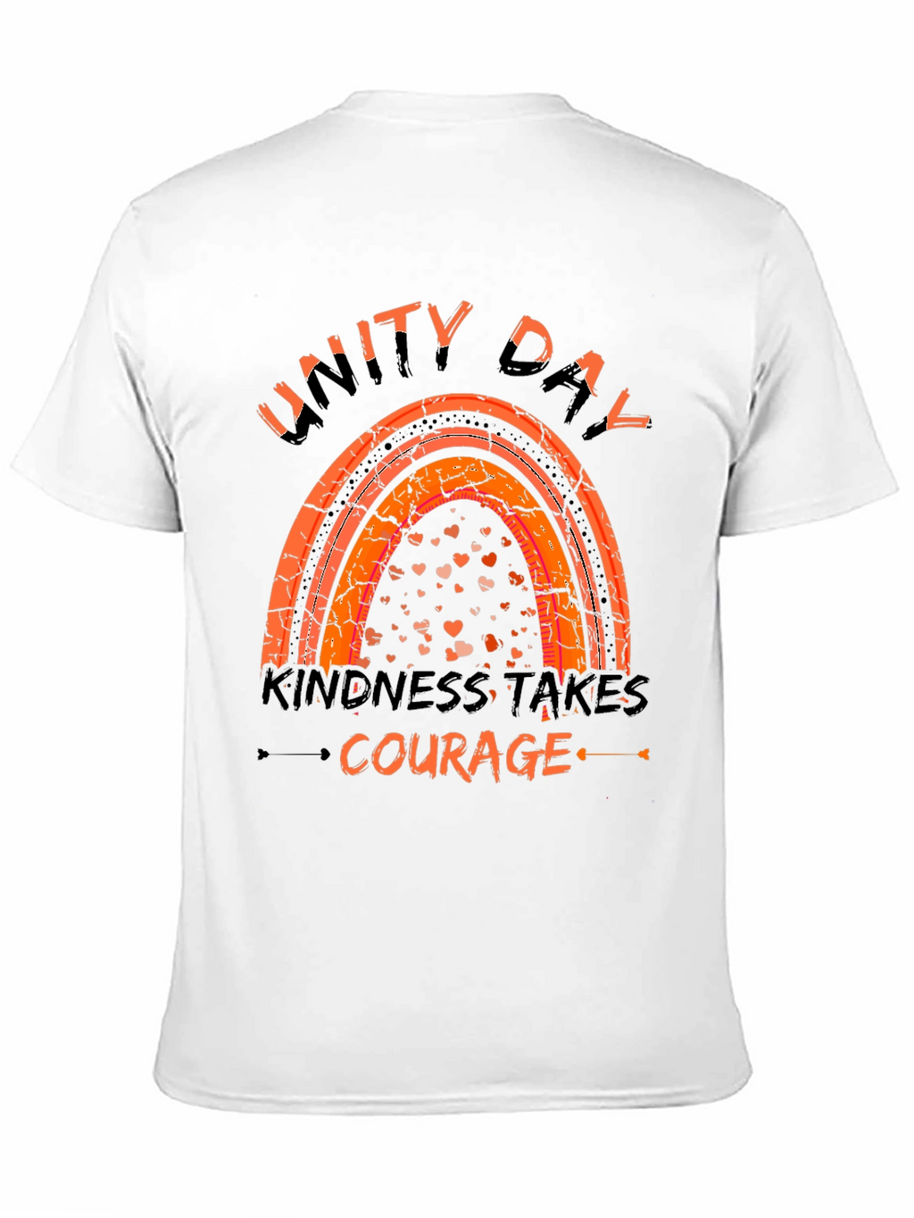 Unity Day Kindness Takes Courage Graphic T-Shirt