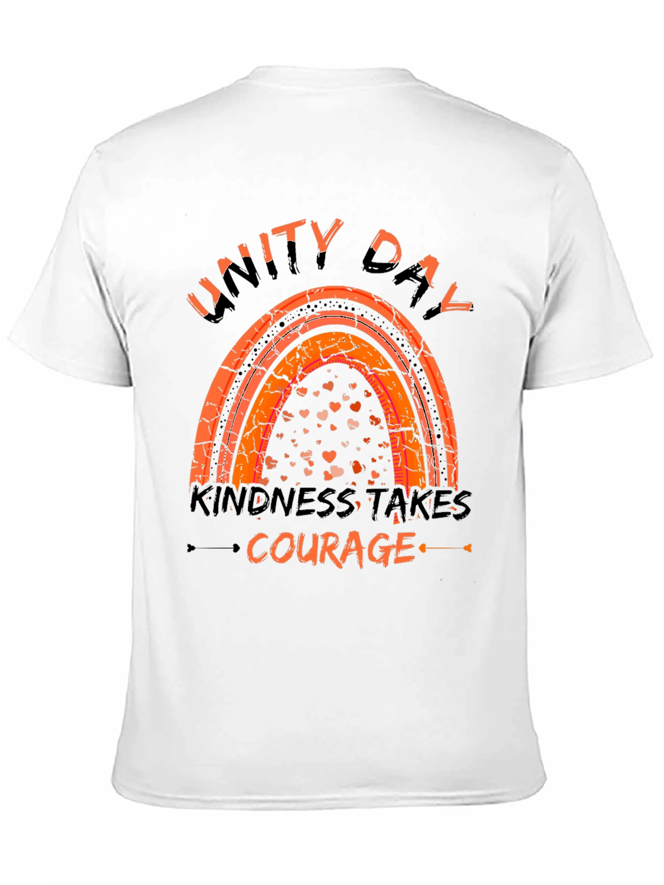 Unity Day Kindness Takes Courage Graphic T-Shirt