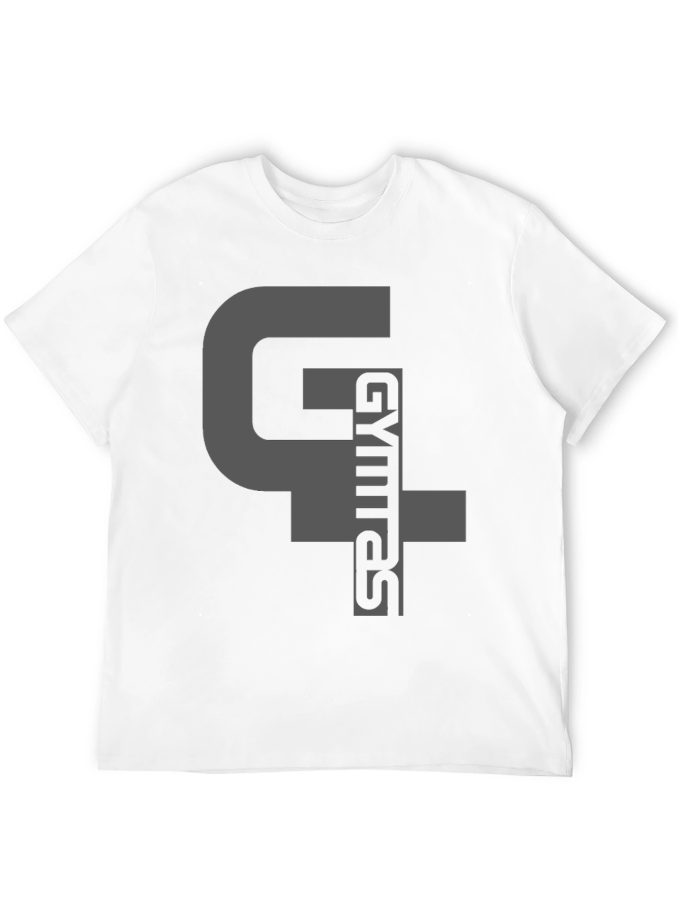 Gymras T-Shirt - Black Cotton Blend Graphic Tee