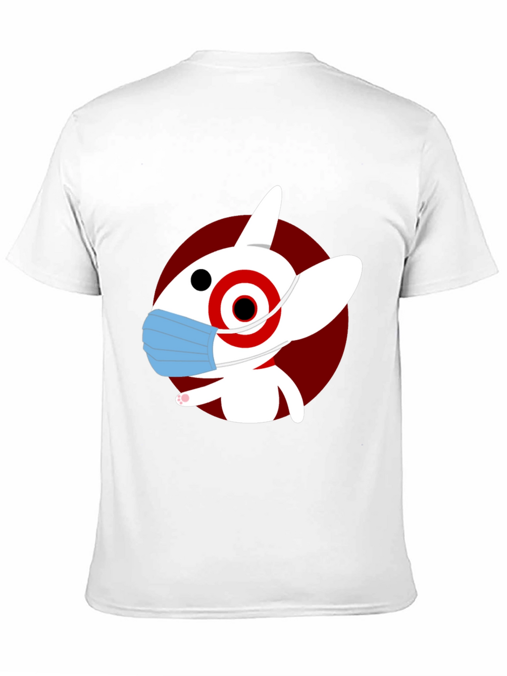 Bullseye Dog Mask T-Shirt - Modern Graphic Tee