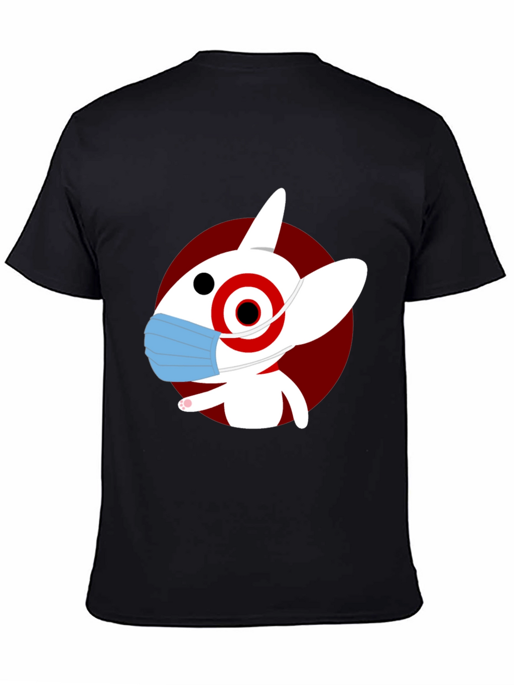Bullseye Dog Mask T-Shirt - Modern Graphic Tee