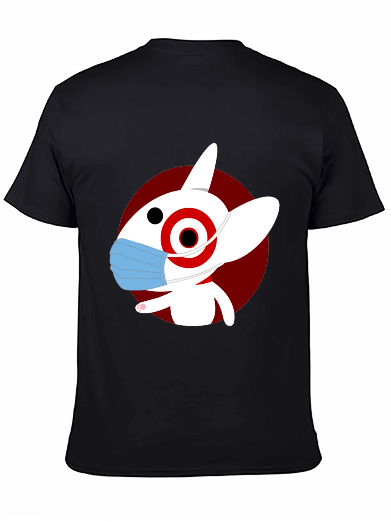 Bullseye Dog Mask T-Shirt - Modern Graphic Tee