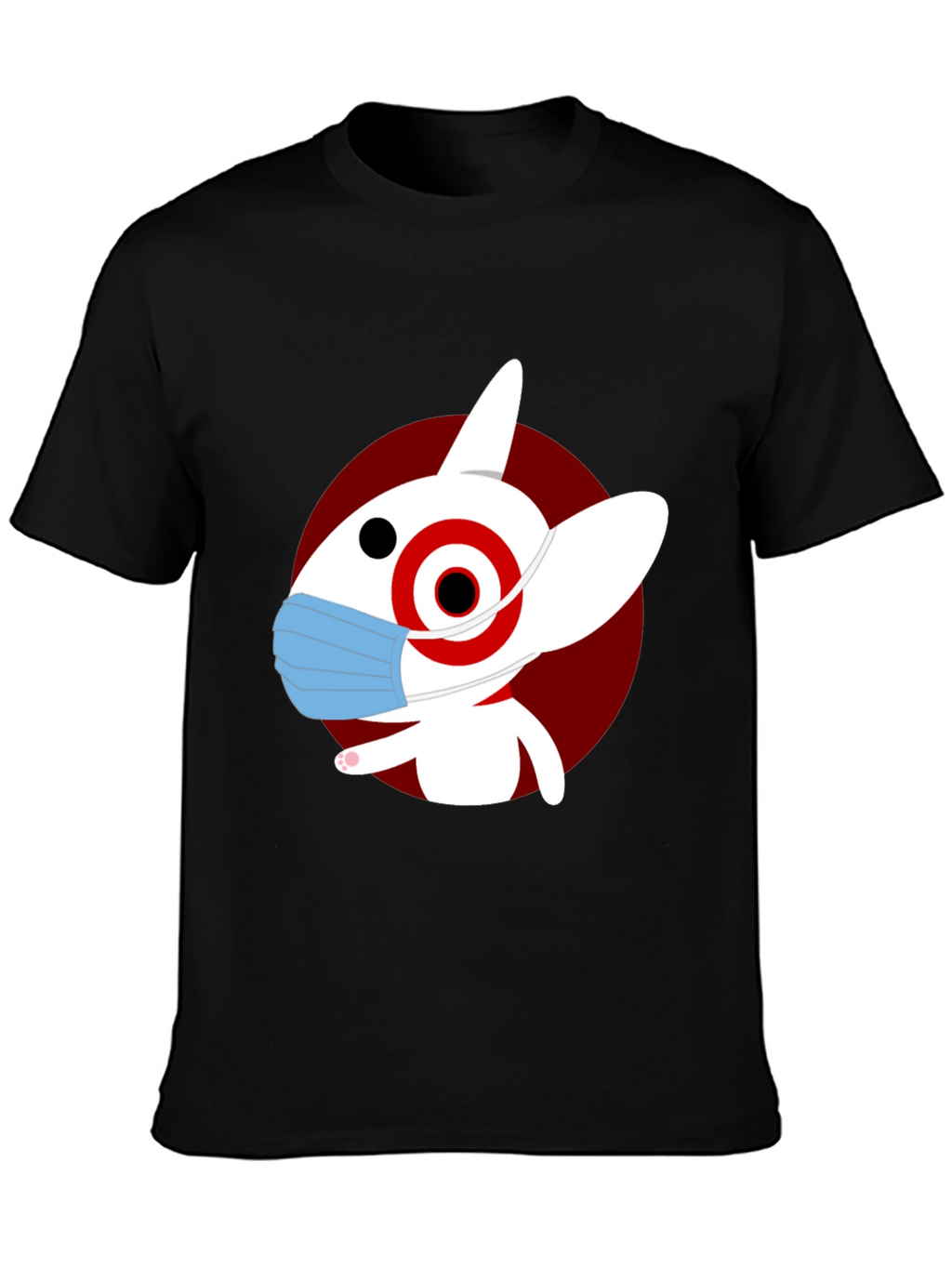 Bullseye Dog Mask T-Shirt - Modern Graphic Tee