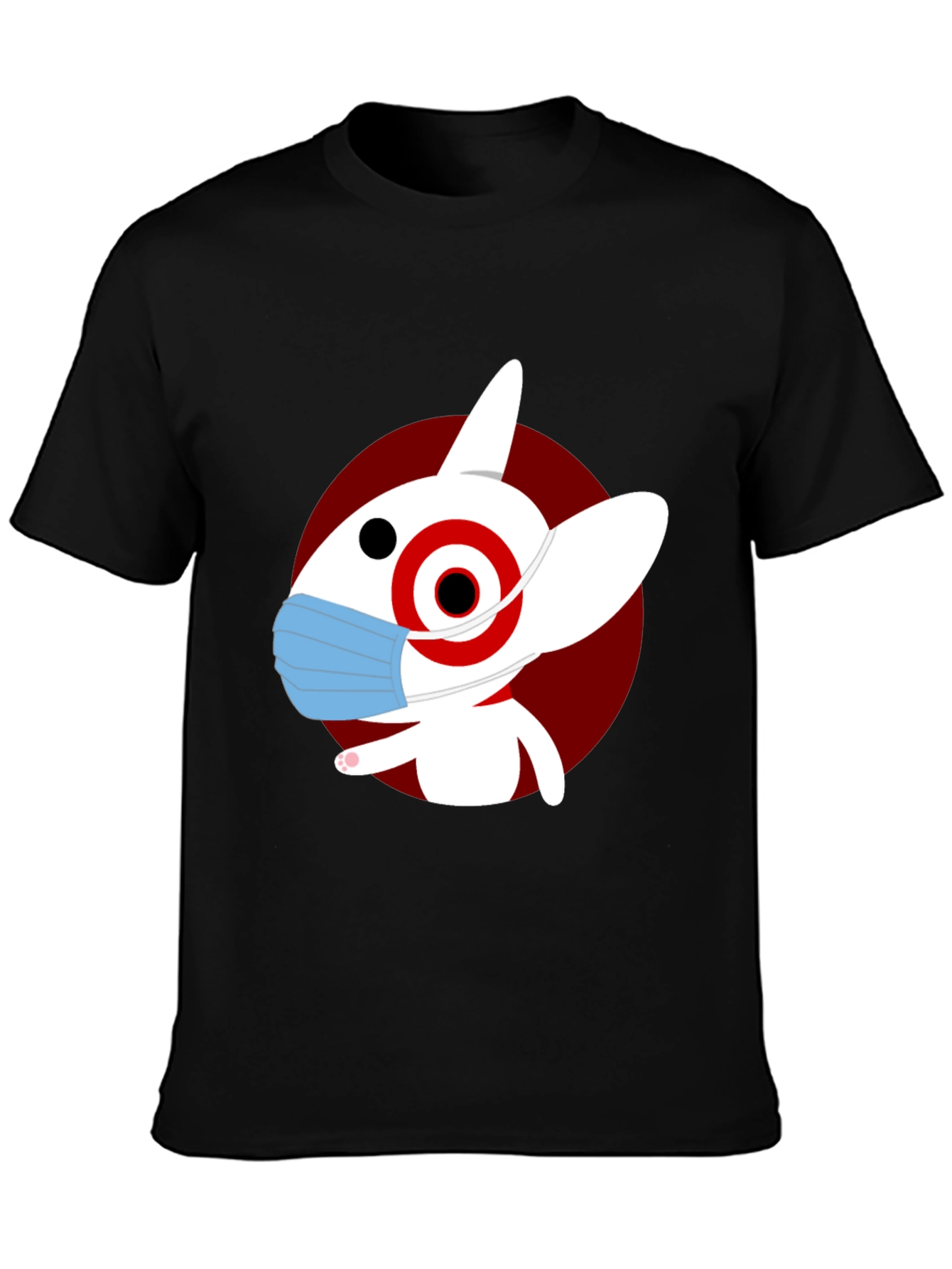 Bullseye Dog Mask T-Shirt - Modern Graphic Tee