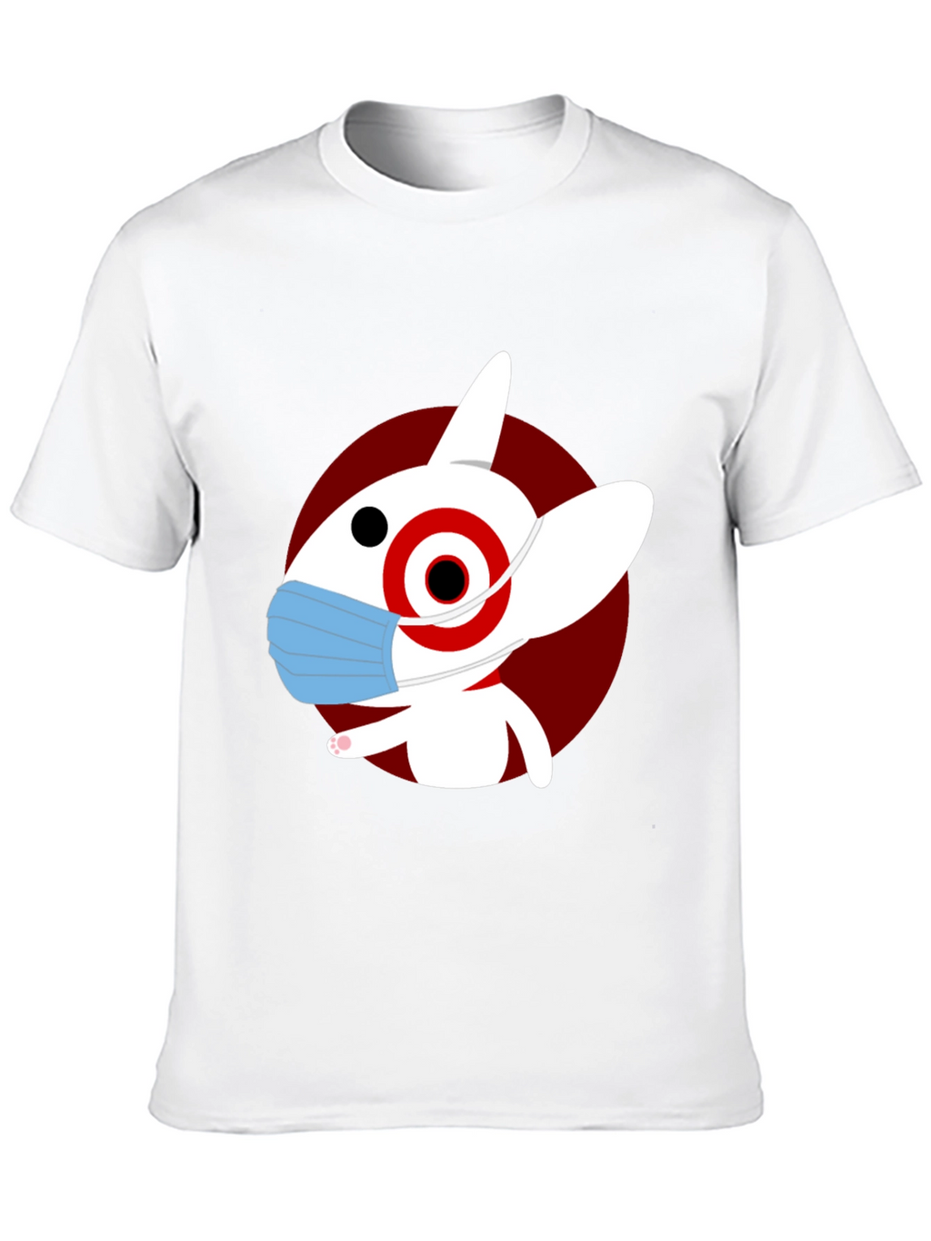 Bullseye Dog Mask T-Shirt - Modern Graphic Tee