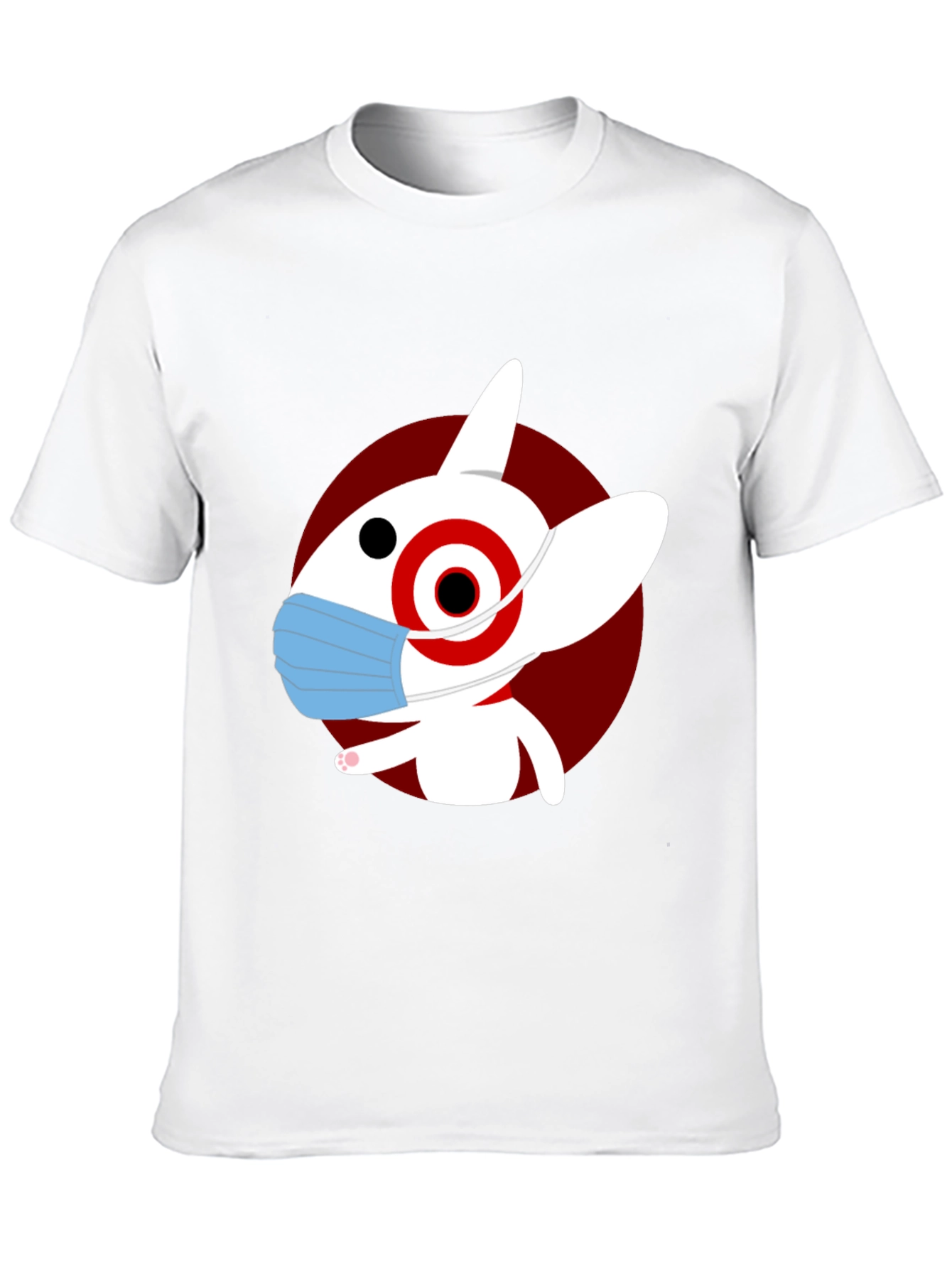 Bullseye Dog Mask T-Shirt - Modern Graphic Tee