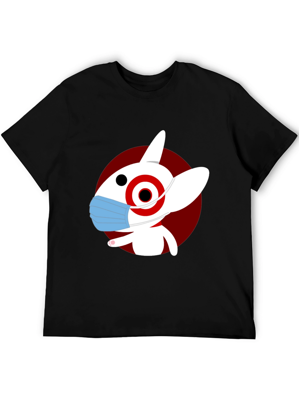 Bullseye Dog Mask T-Shirt - Modern Graphic Tee