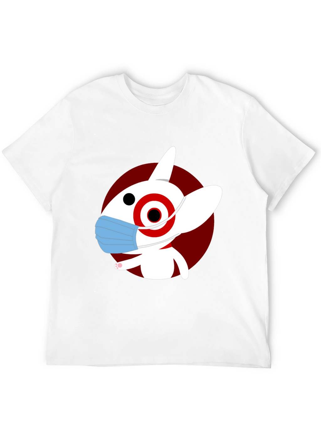 Bullseye Dog Mask T-Shirt - Modern Graphic Tee