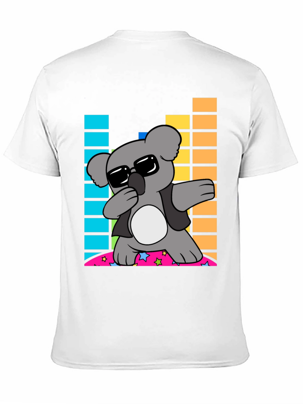Dabbing Koala Graphic Tee - Cool Cartoon Animal Shirt