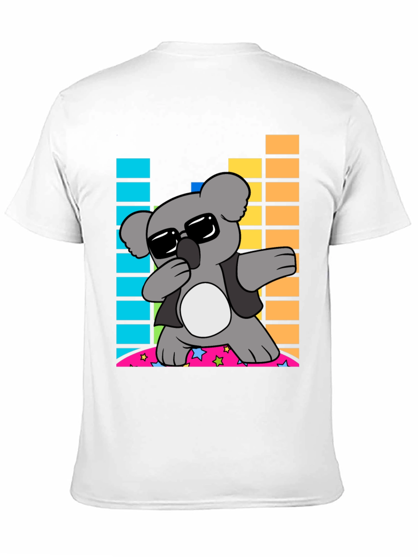 Dabbing Koala Graphic Tee - Cool Cartoon Animal Shirt