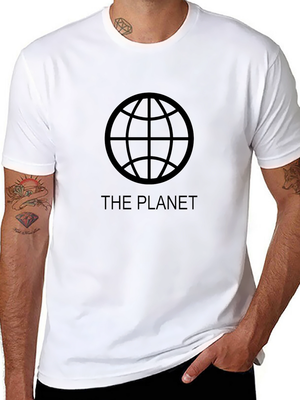 The Planet Graphic T-Shirt - Eco-Conscious Design