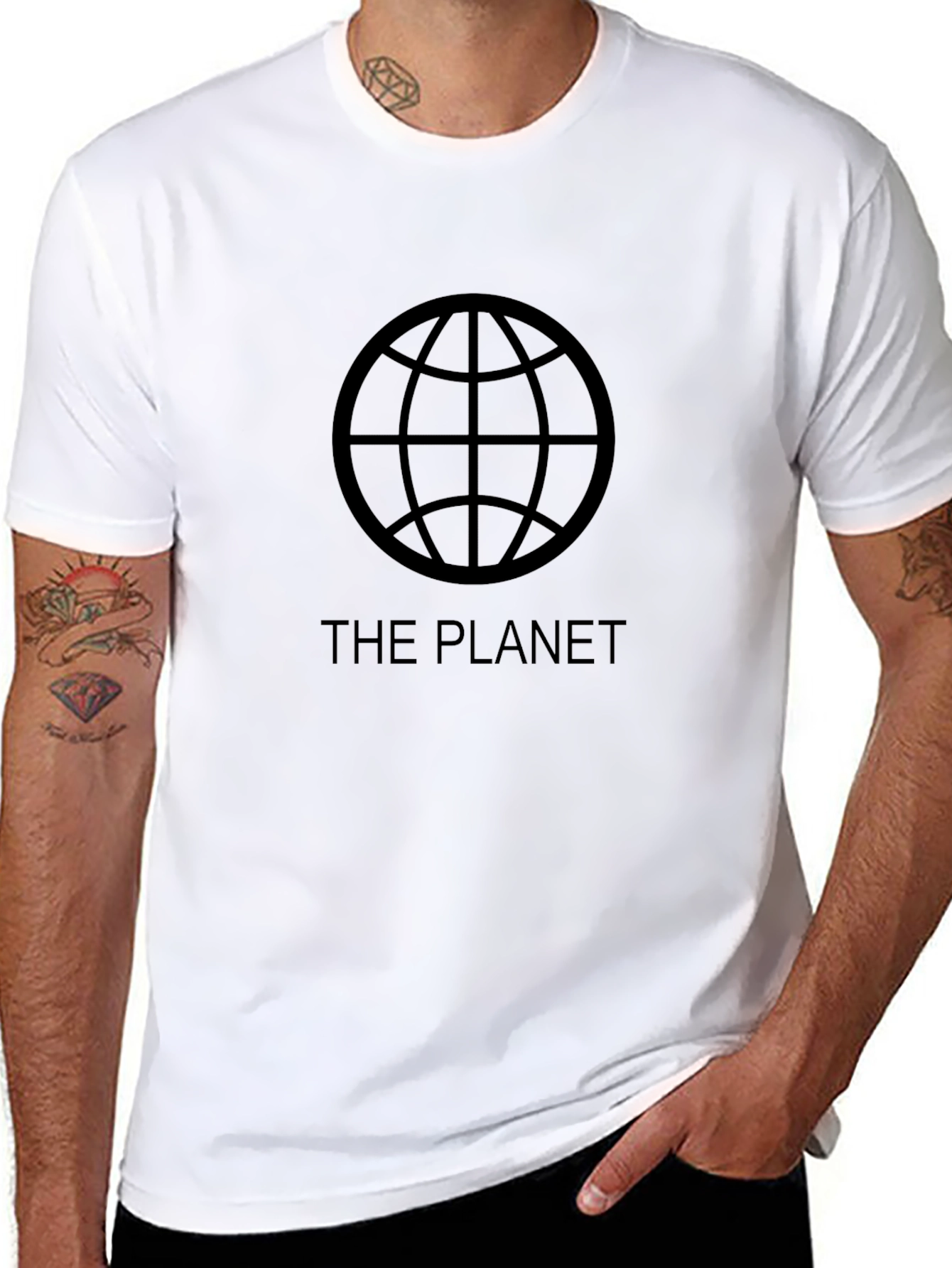 The Planet Graphic T-Shirt - Eco-Conscious Design