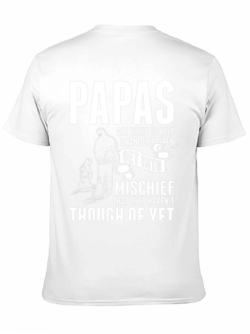 Papas Mischief Grandchildren T-Shirt