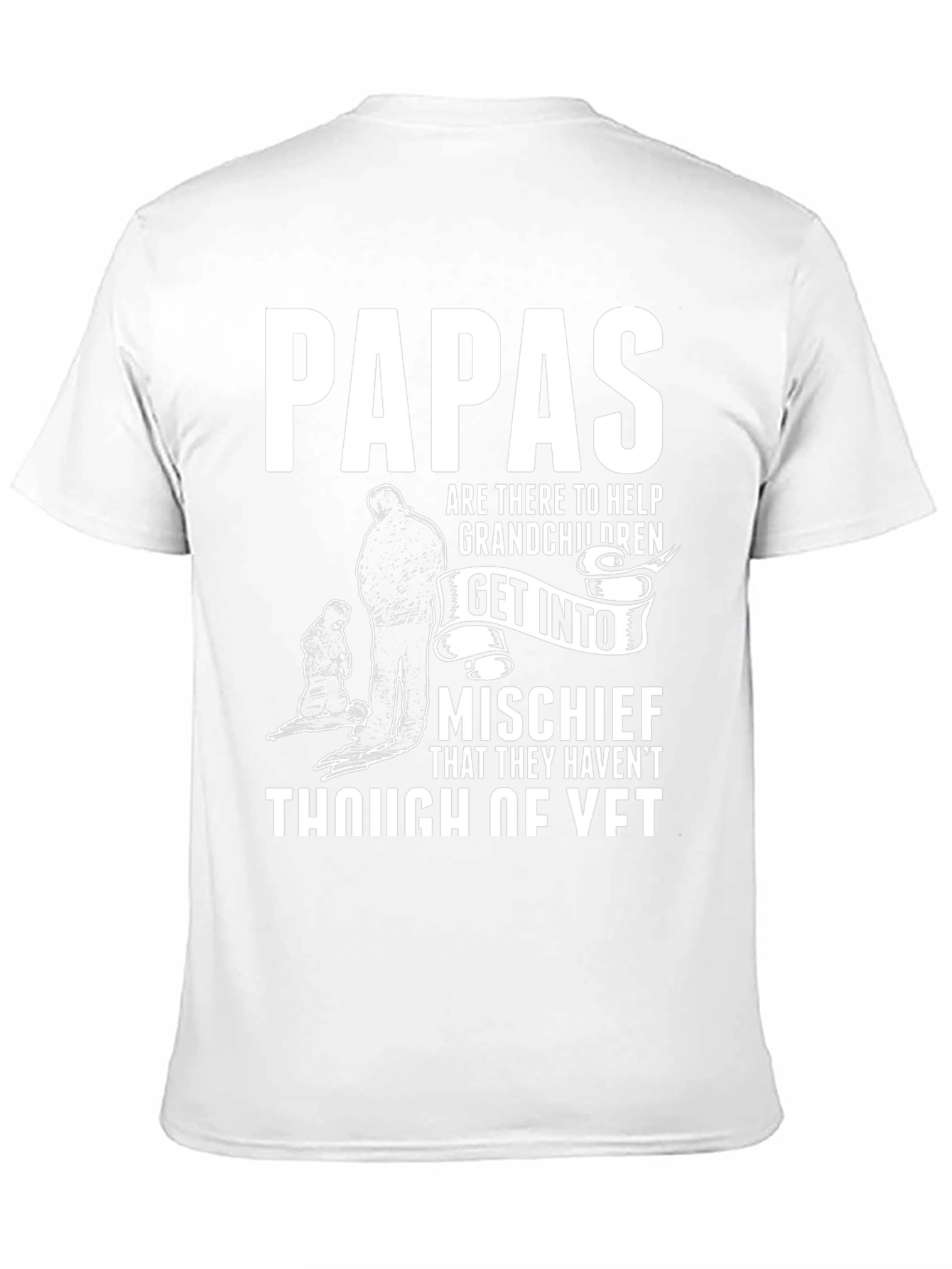 Papas Mischief Grandchildren T-Shirt