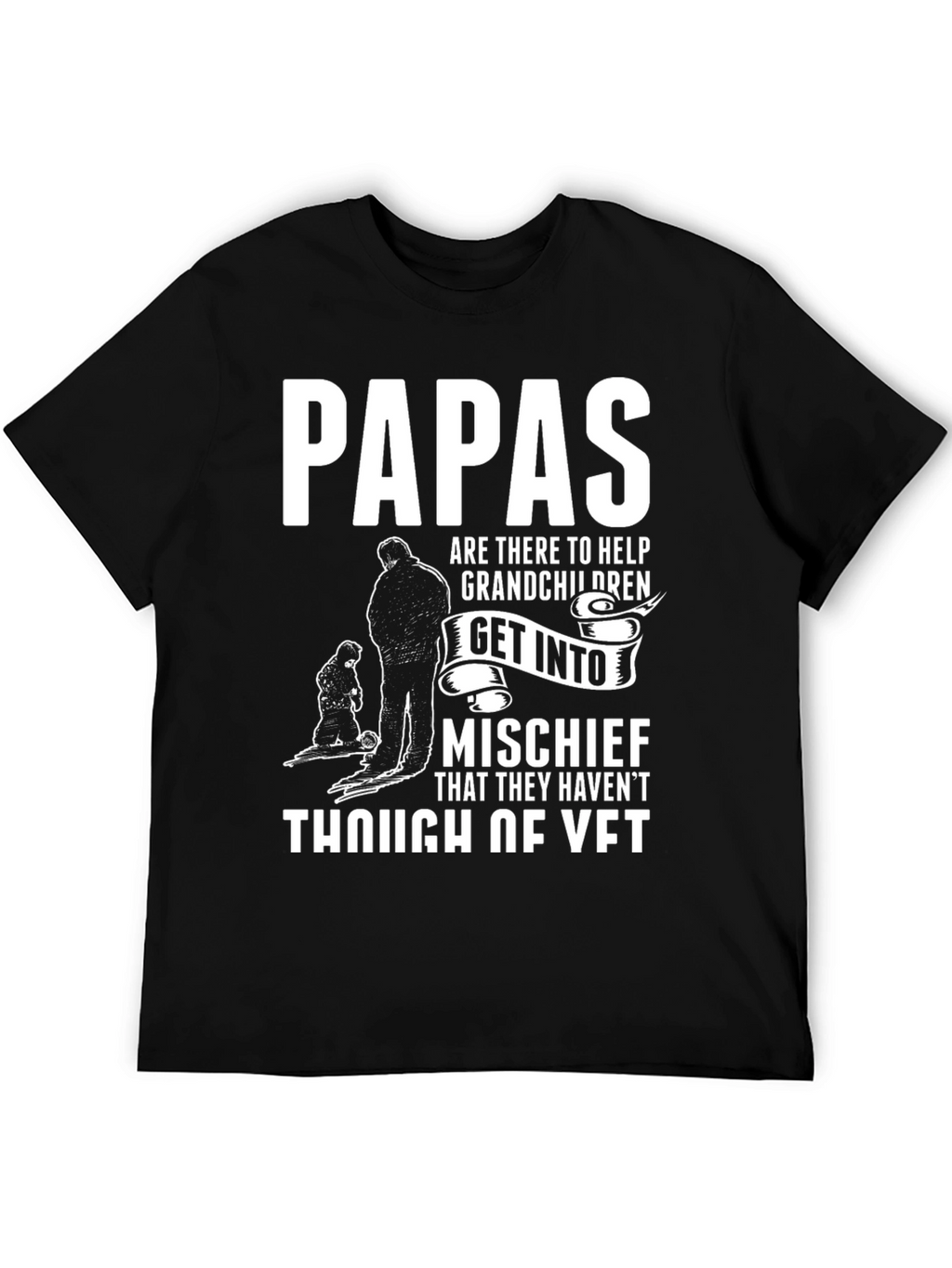 Papas Mischief Grandchildren T-Shirt