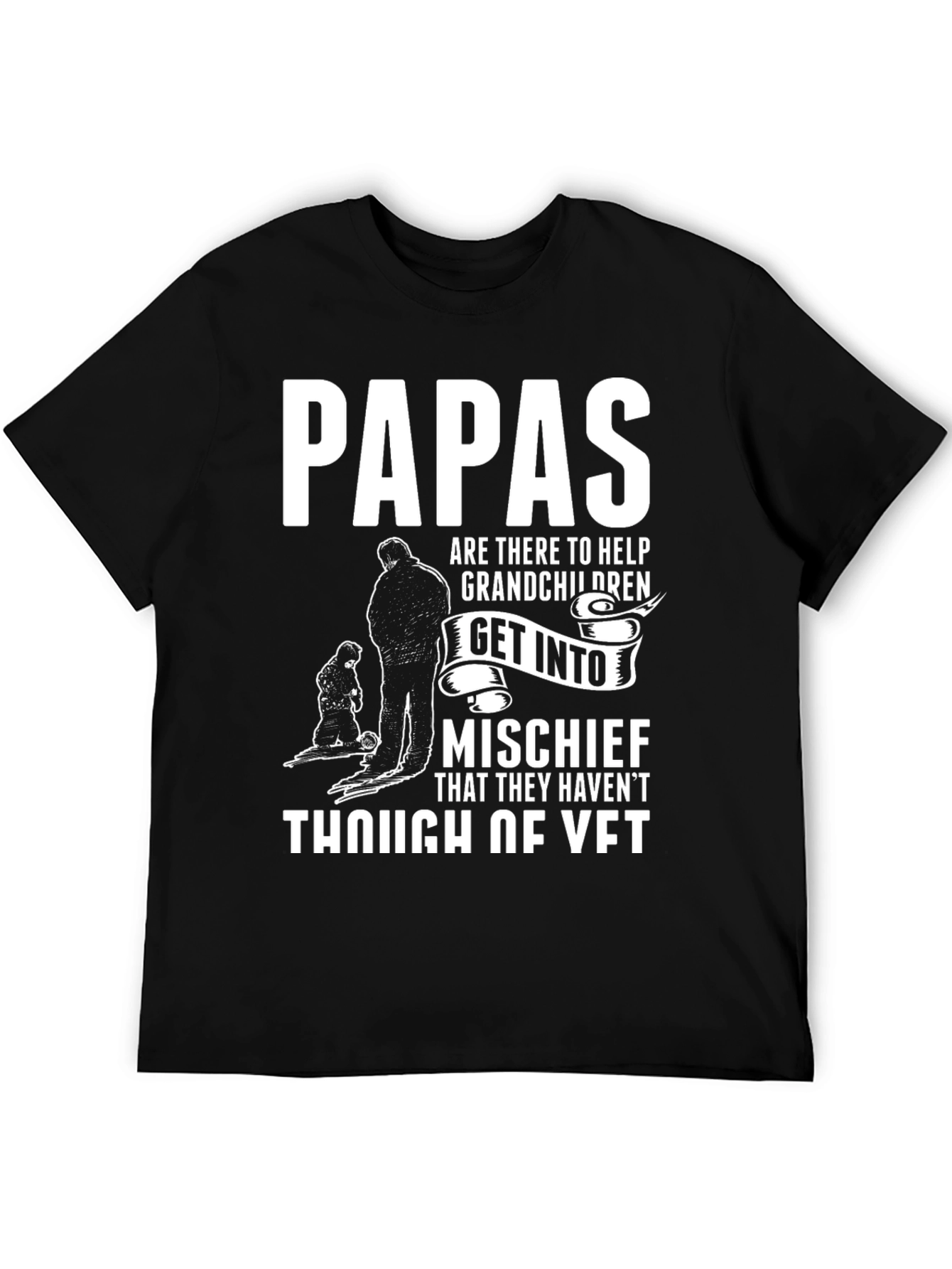 Papas Mischief Grandchildren T-Shirt