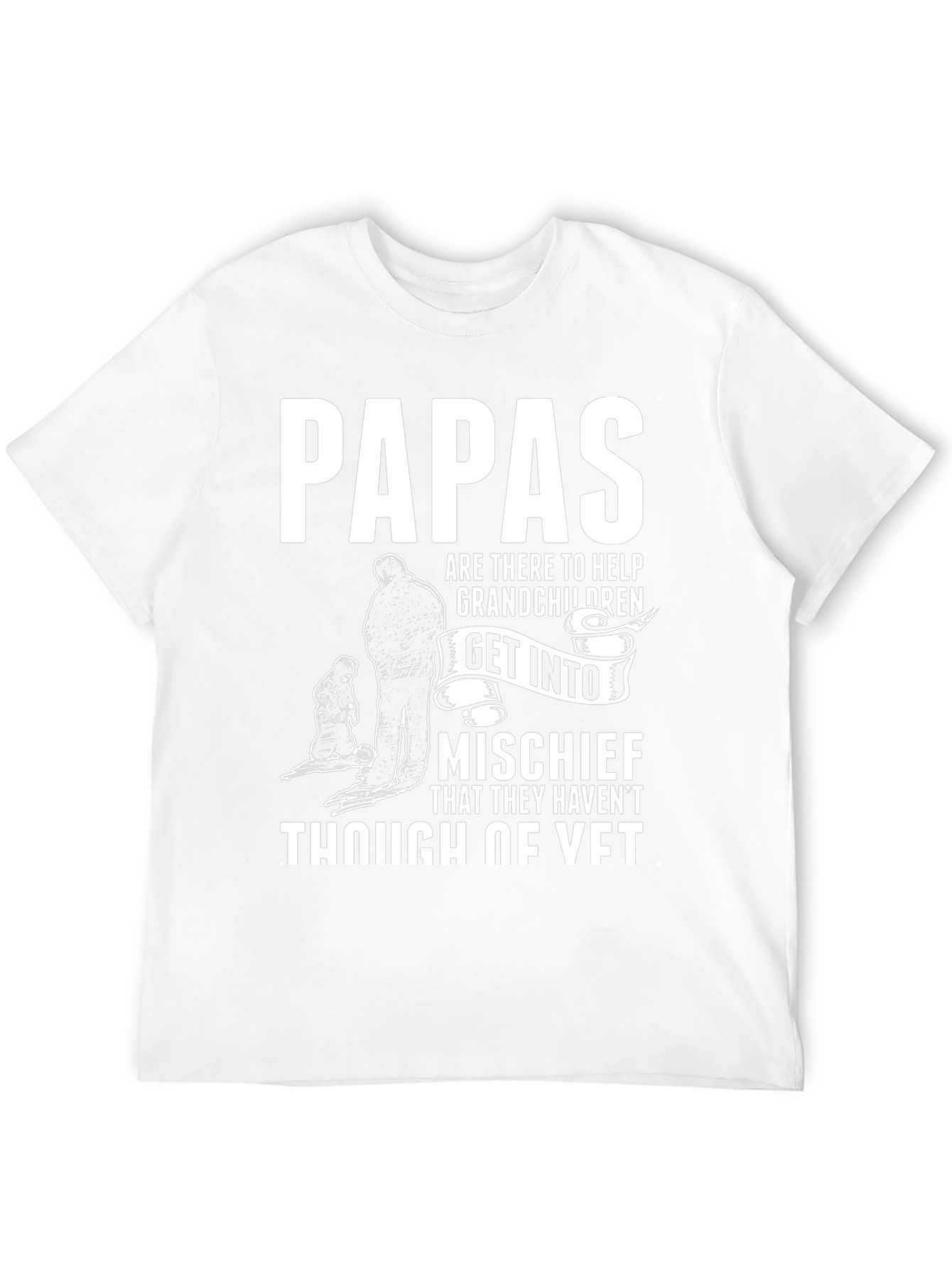 Papas Mischief Grandchildren T-Shirt