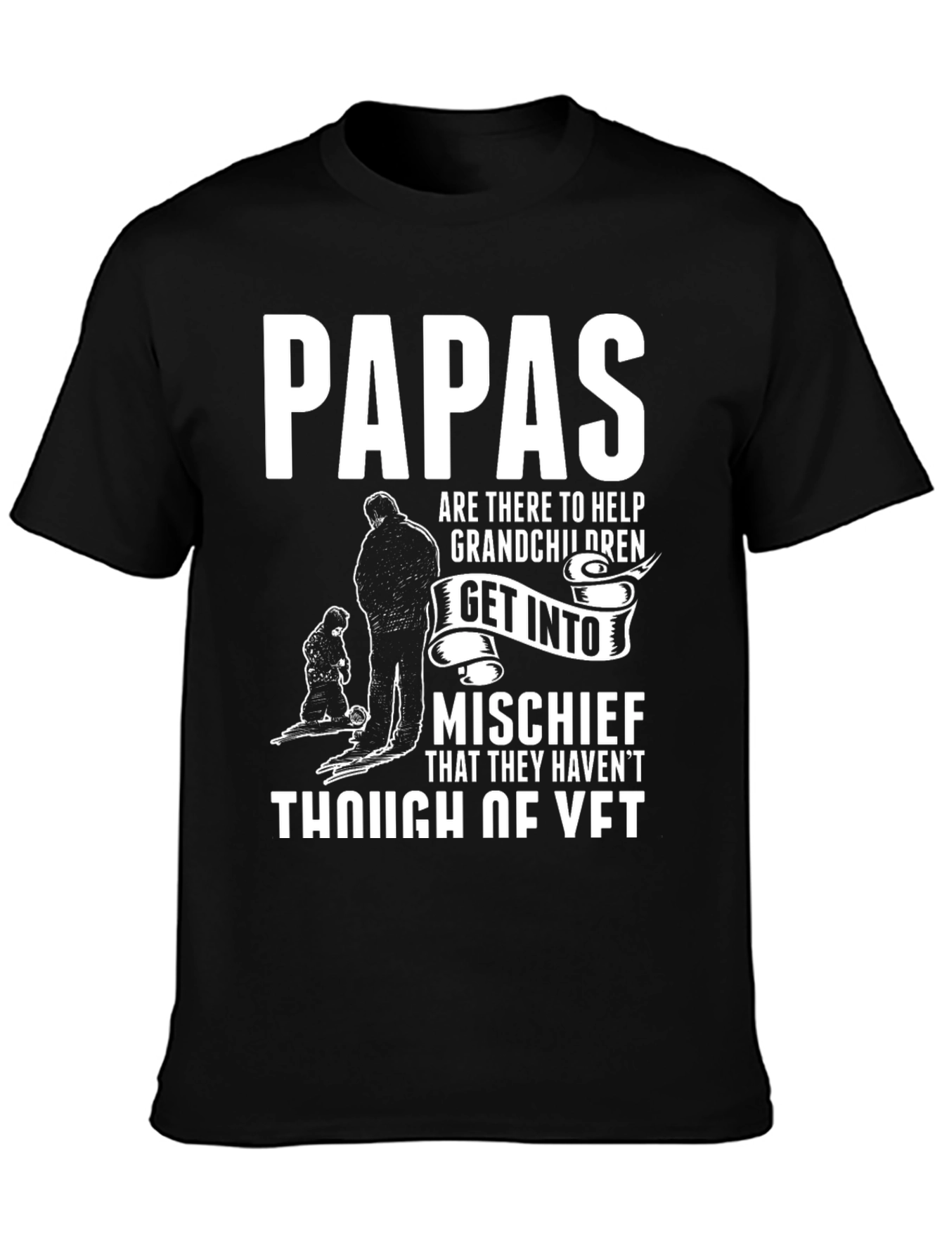 Papas Mischief Grandchildren T-Shirt