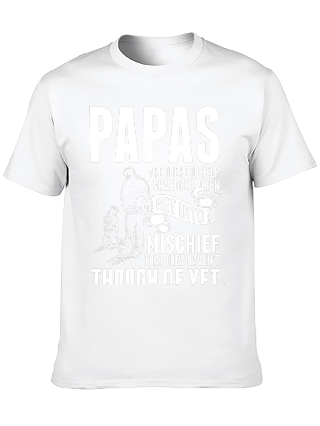 Papas Mischief Grandchildren T-Shirt