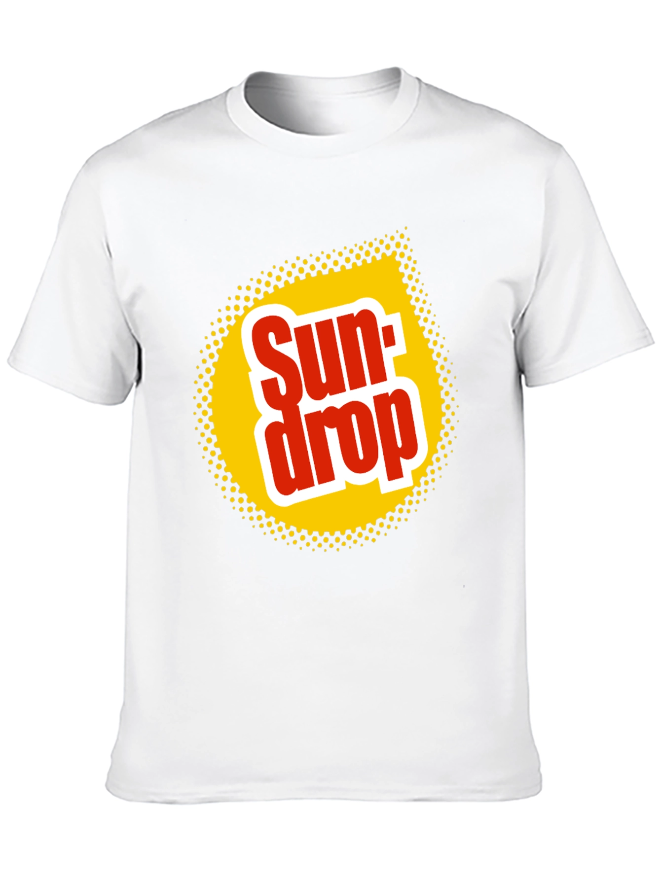 Sun Drop Logo Black T-Shirt Retro Soda Tee