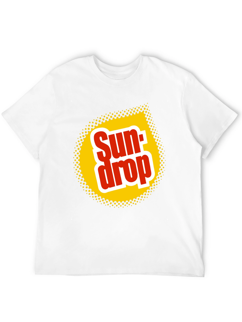 Sun Drop Logo Black T-Shirt Retro Soda Tee