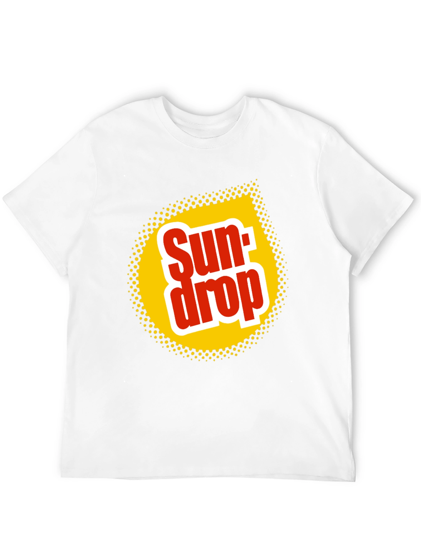 Sun Drop Logo Black T-Shirt Retro Soda Tee