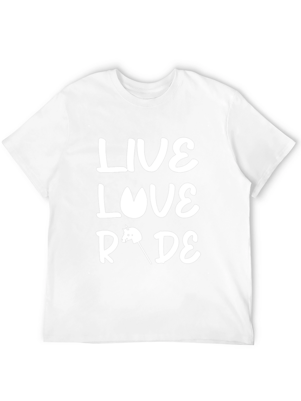 Live Love Ride Black Graphic Tee