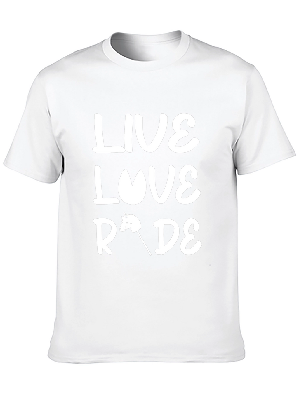 Live Love Ride Black Graphic Tee