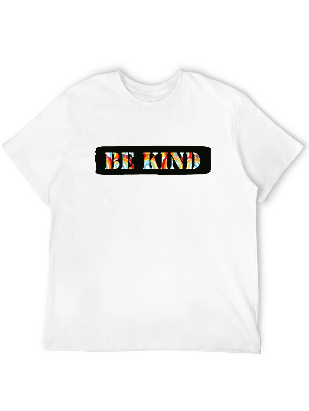 Be Kind Graphic Tee - Soft Cotton Black T-Shirt