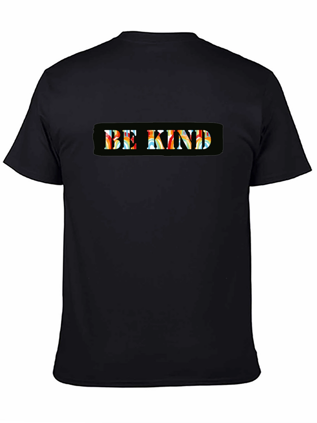 Be Kind Graphic Tee - Soft Cotton Black T-Shirt