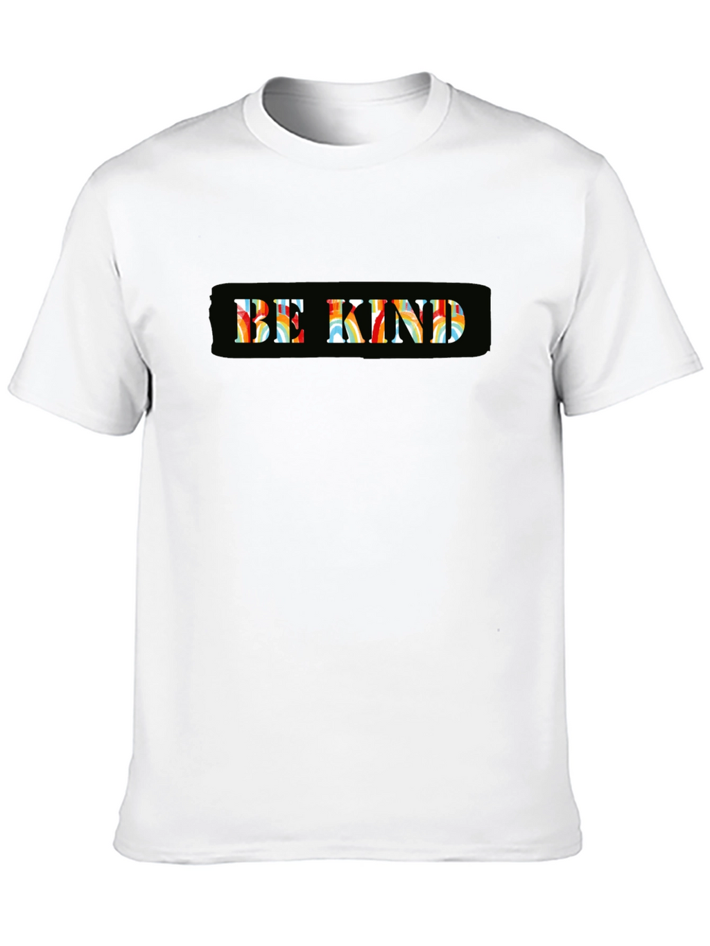 Be Kind Graphic Tee - Soft Cotton Black T-Shirt
