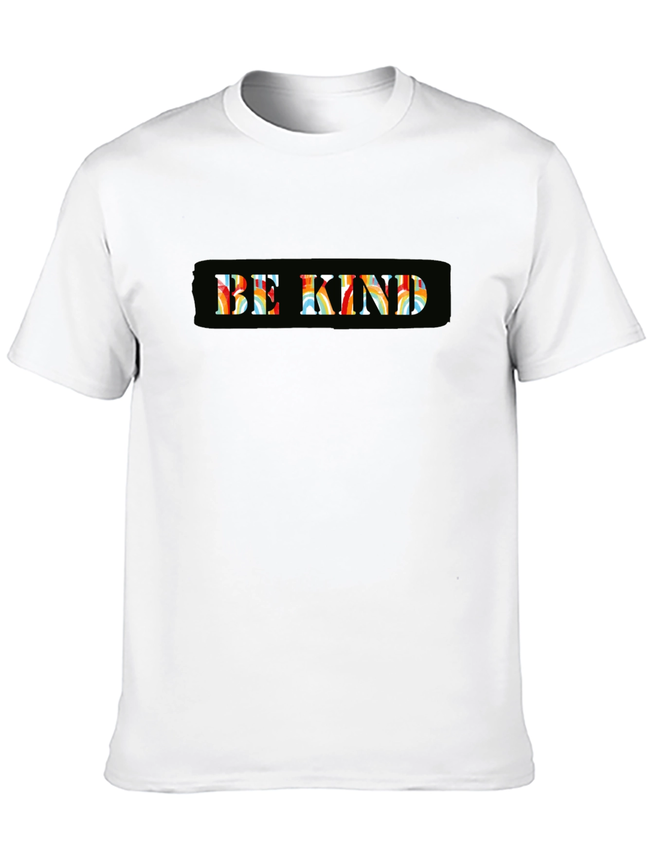 Be Kind Graphic Tee - Soft Cotton Black T-Shirt