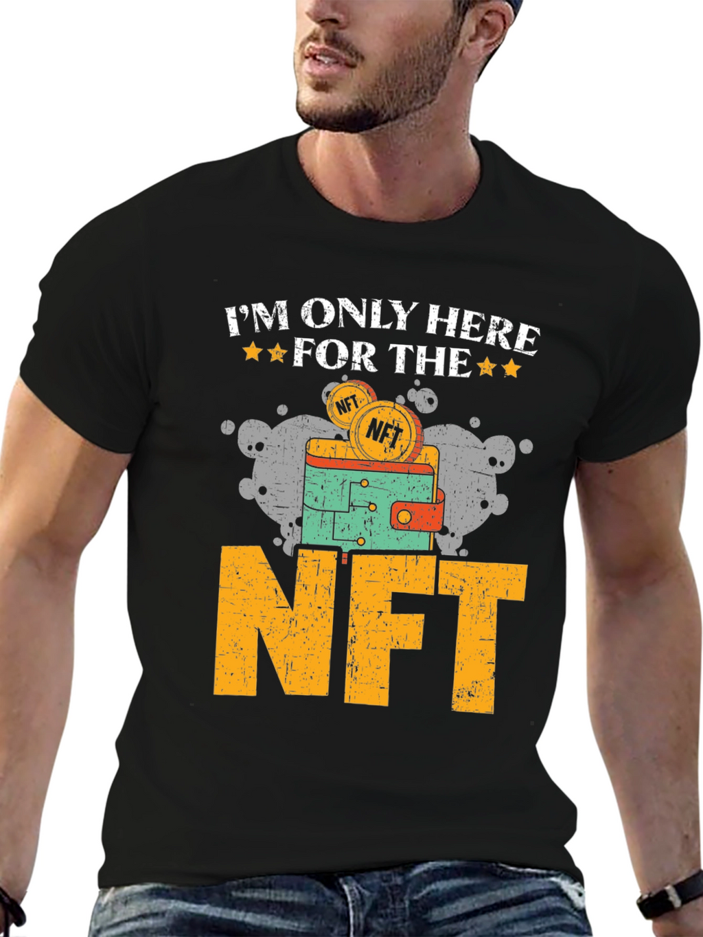 Im Only Here For The NFT T-Shirt