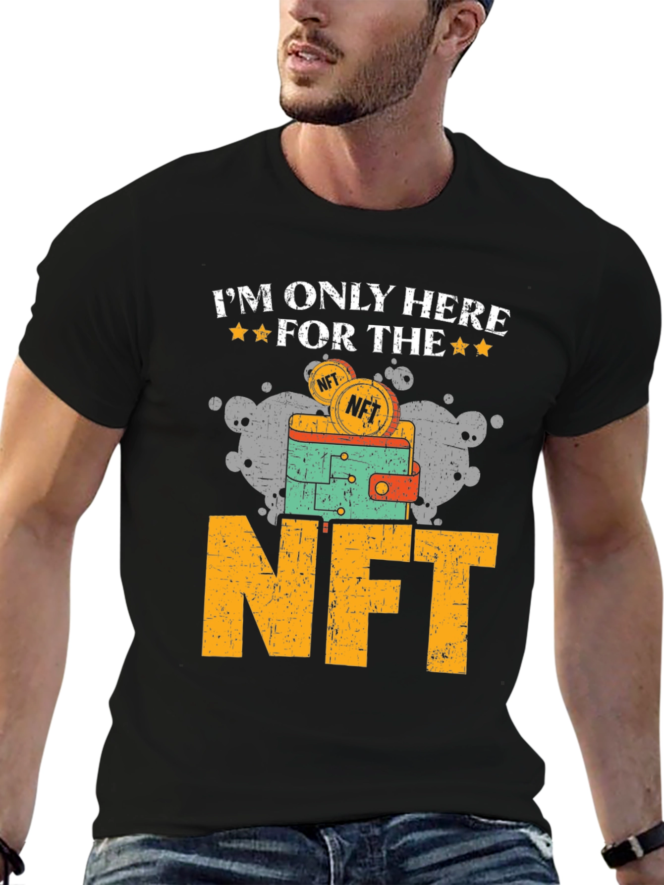 Im Only Here For The NFT T-Shirt