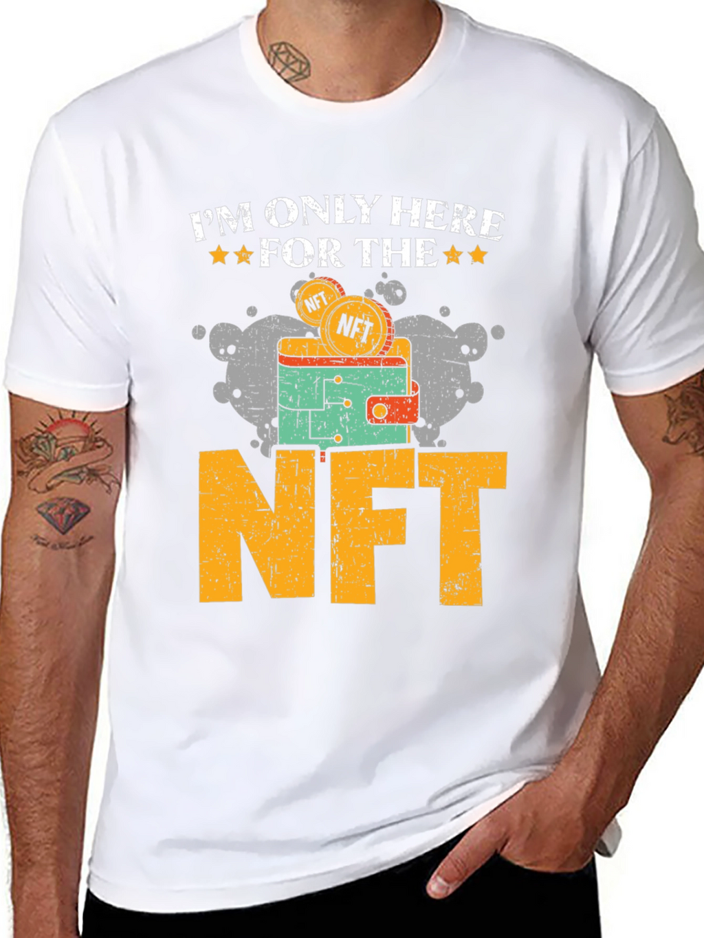 Im Only Here For The NFT T-Shirt