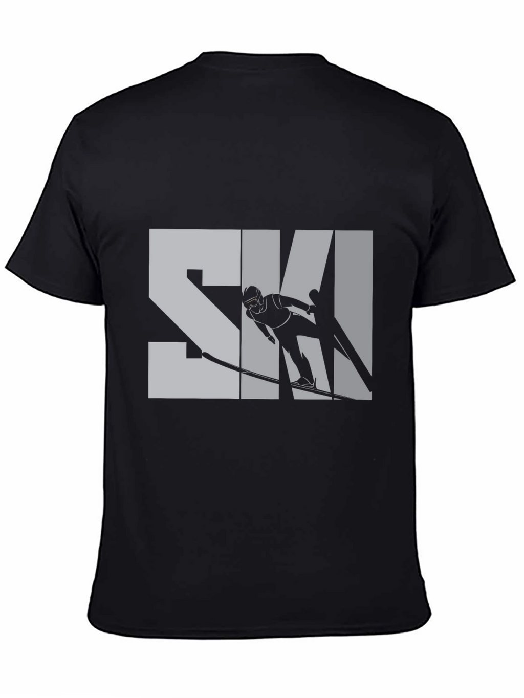 Stylish Skiing T-Shirt - Sporty Design