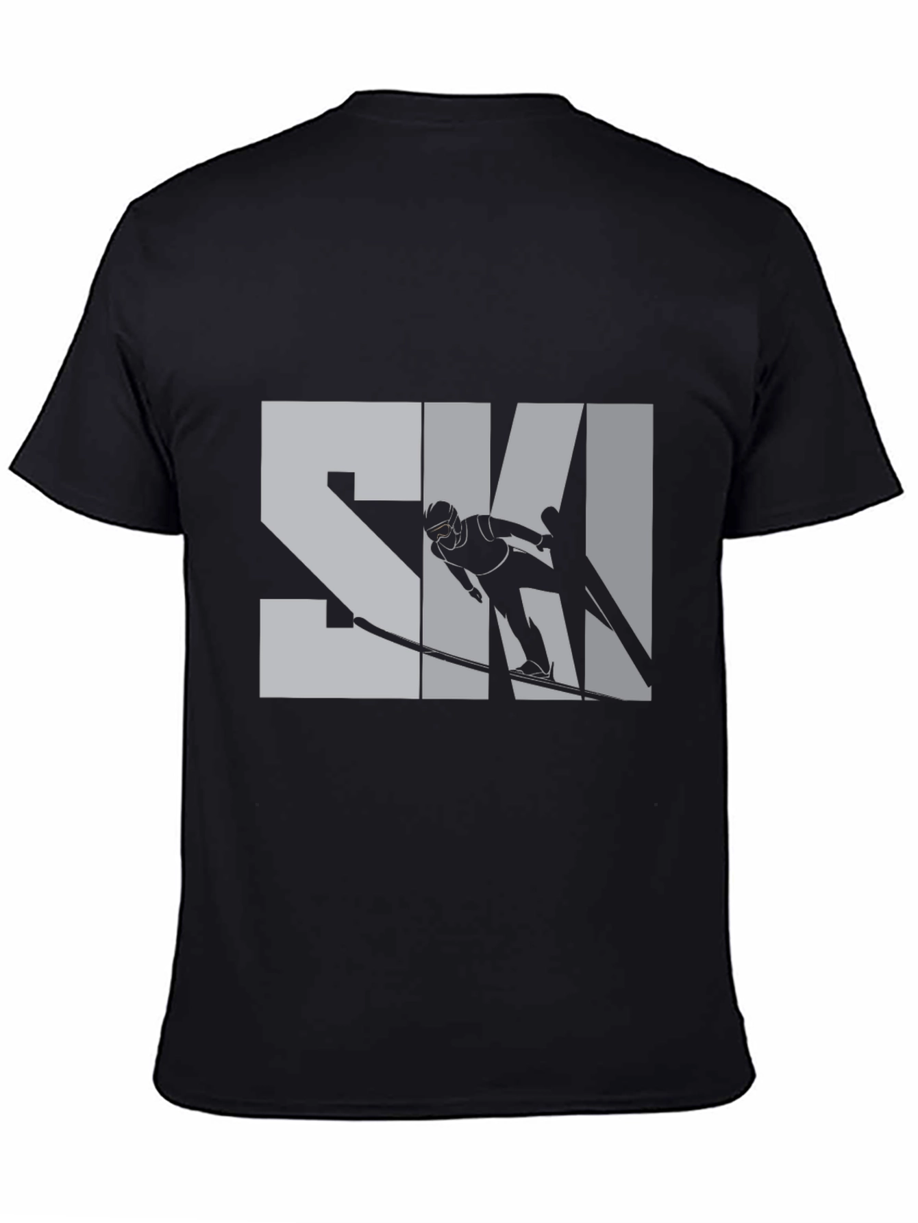 Stylish Skiing T-Shirt - Sporty Design