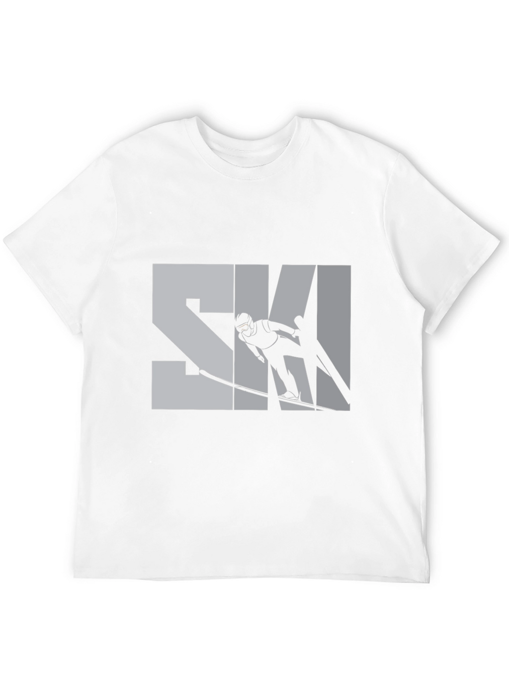 Stylish Skiing T-Shirt - Sporty Design