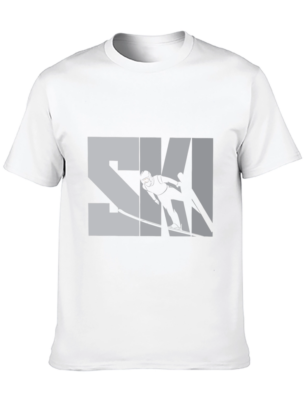 Stylish Skiing T-Shirt - Sporty Design