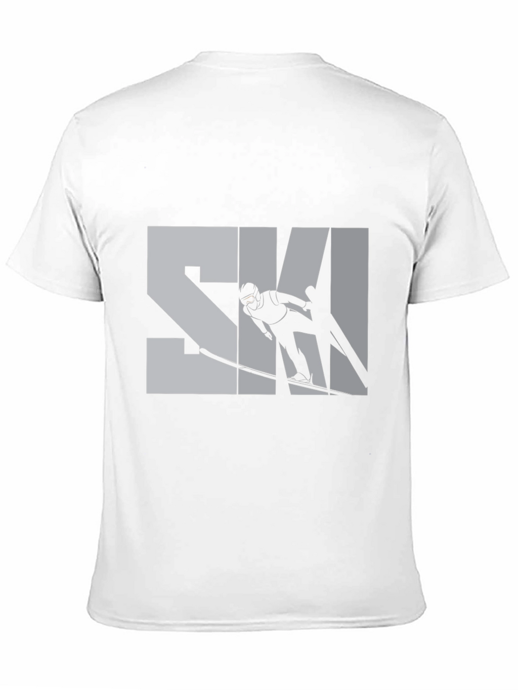 Stylish Skiing T-Shirt - Sporty Design