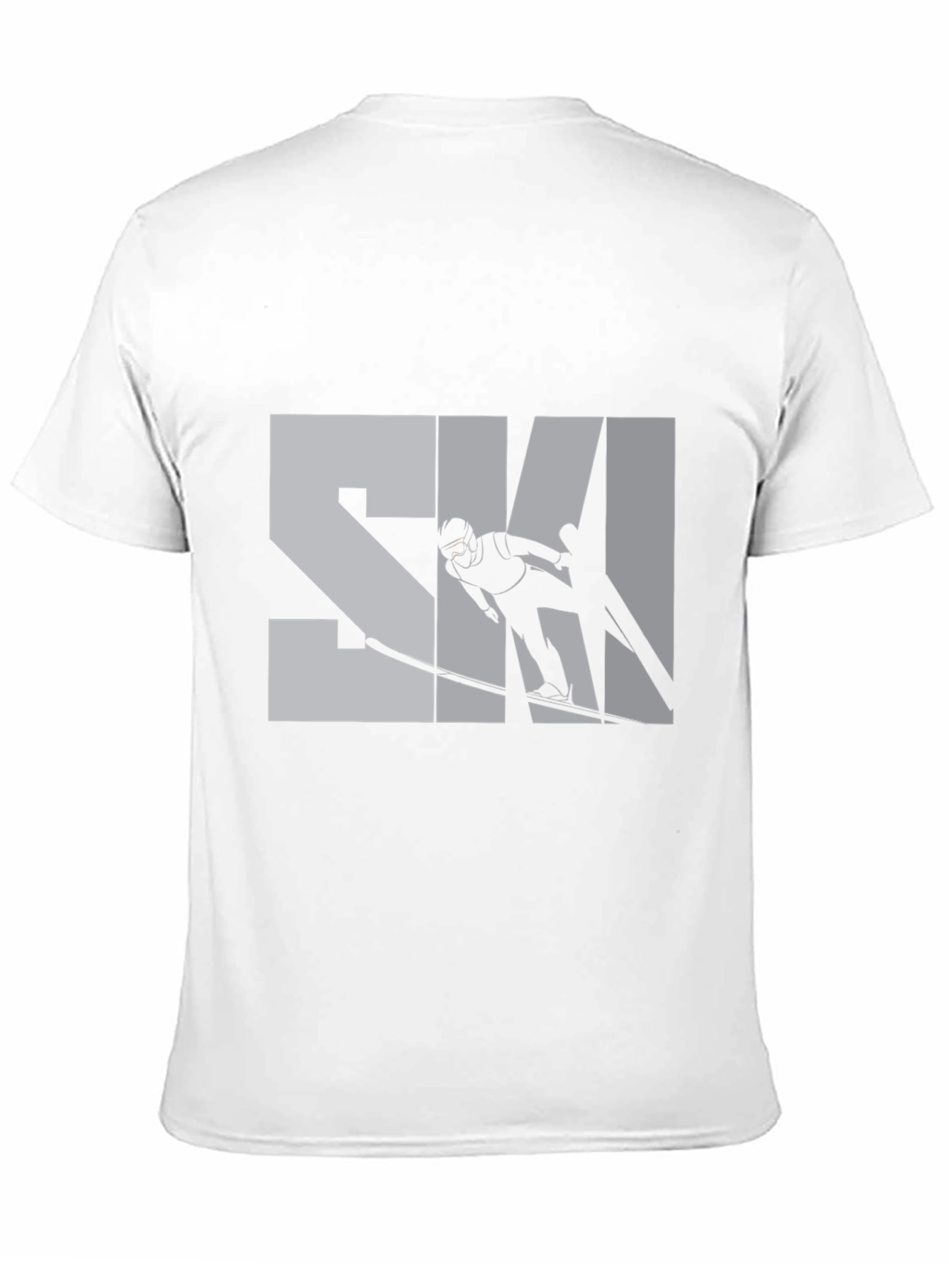 Stylish Skiing T-Shirt - Sporty Design