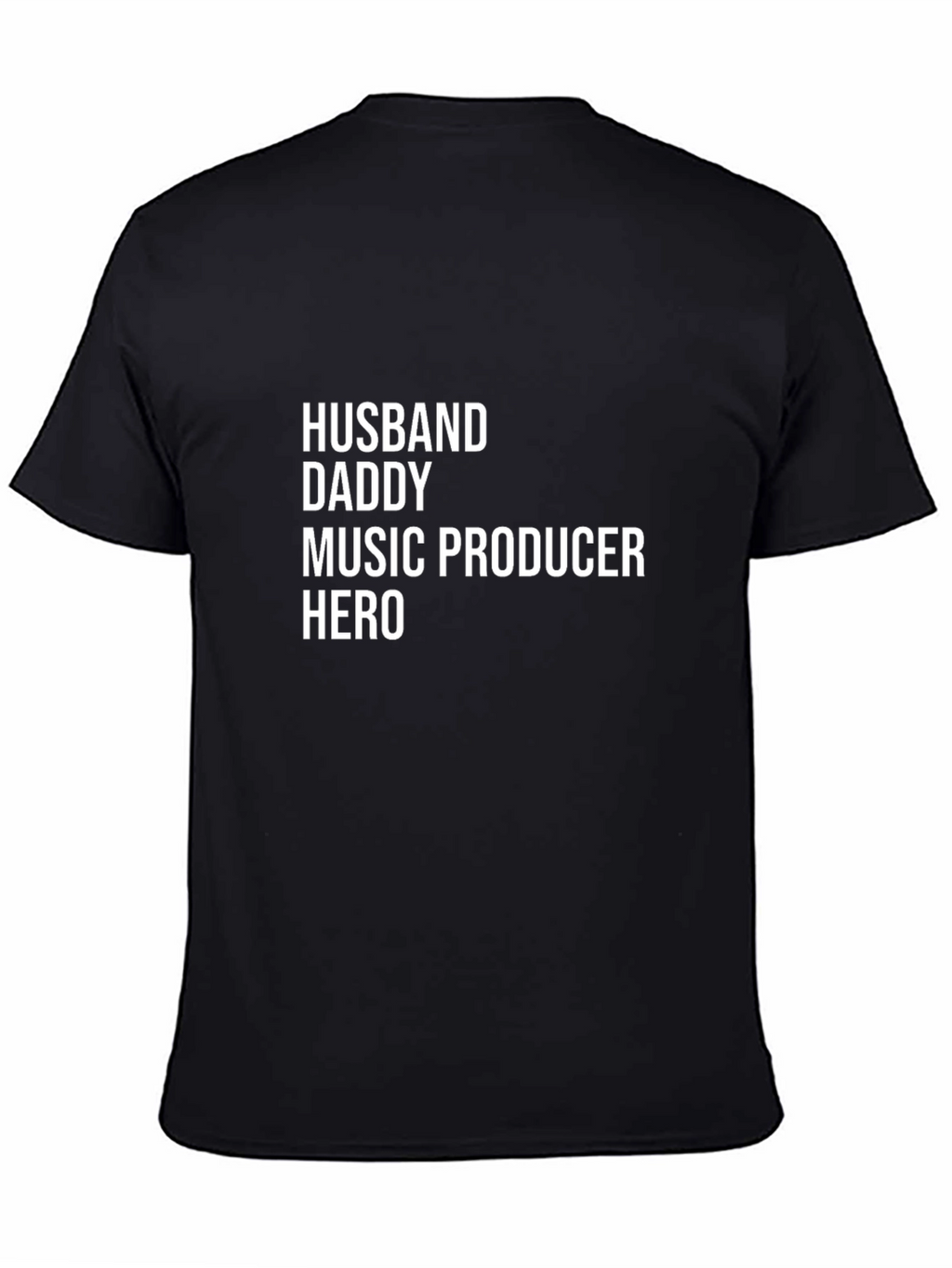 Husband Daddy Music Producer Hero T-Shirt