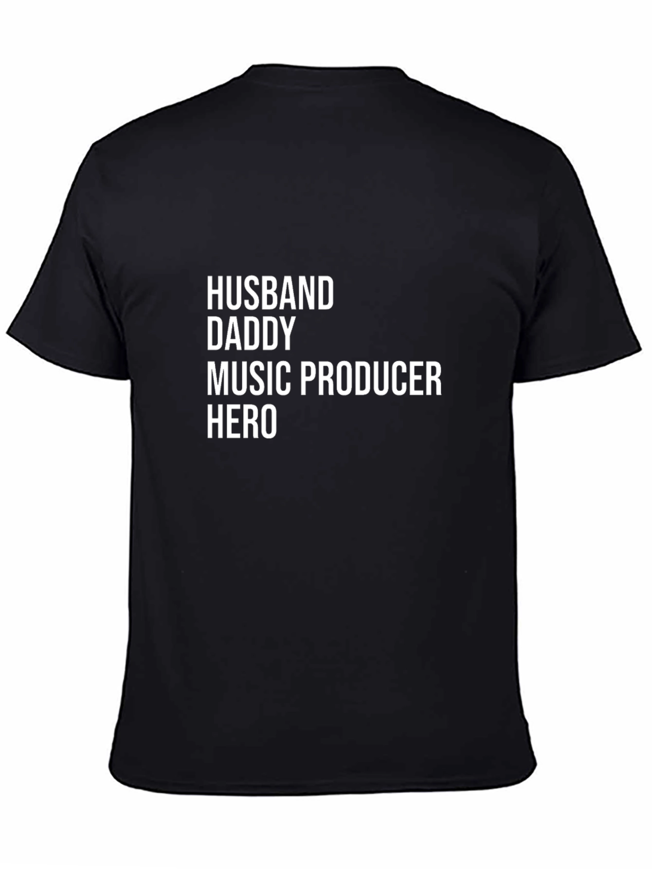Husband Daddy Music Producer Hero T-Shirt
